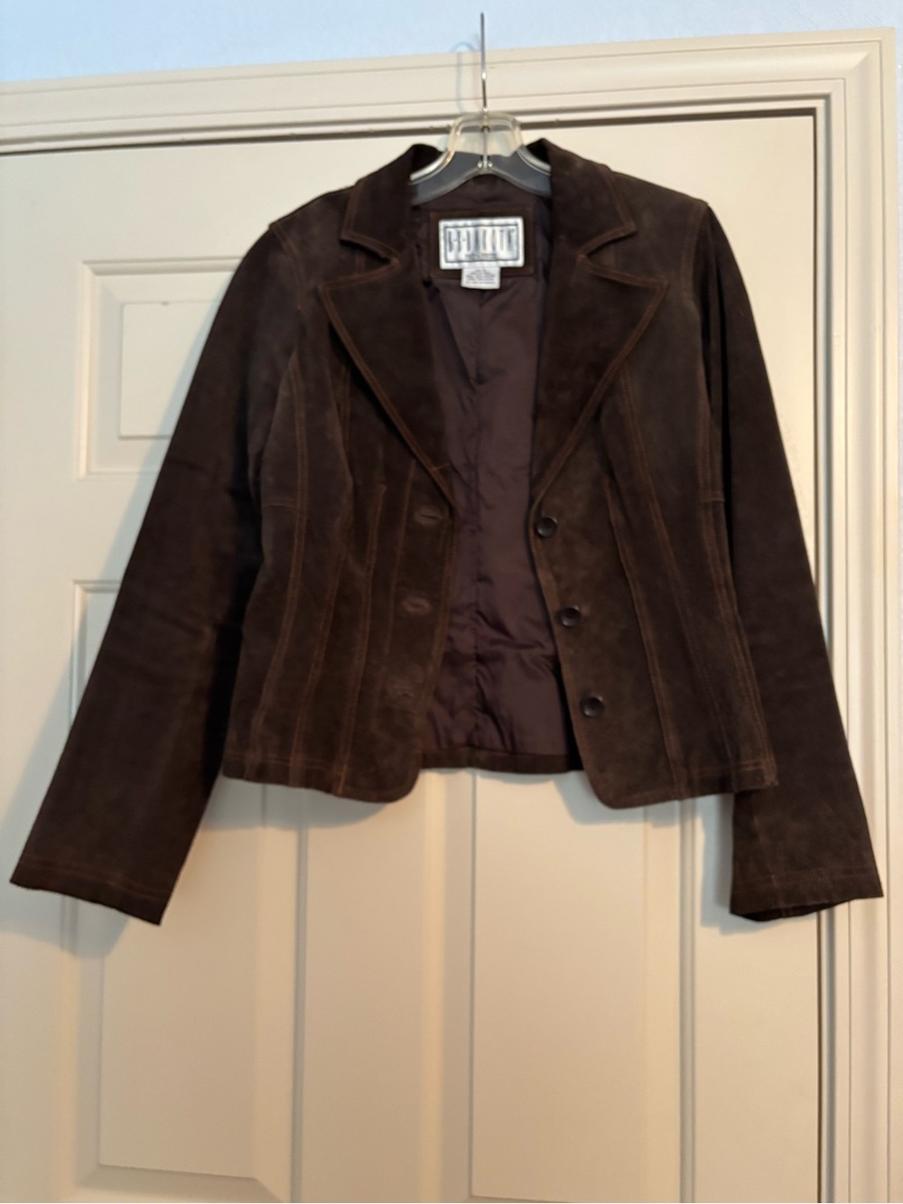 B B Dakota Dark Brown Leather Jacket